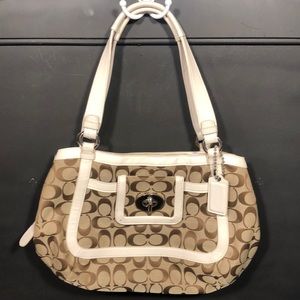 Coach purse 13 1/2 long 9 tall 6 wide